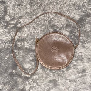 Gucci Taupe crossbody canteen bag